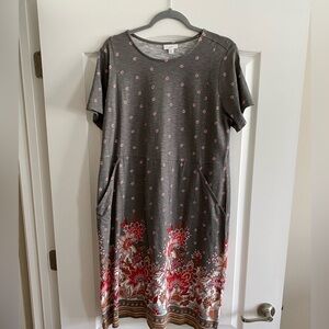 J.jill dress with pockets 1X NWT
